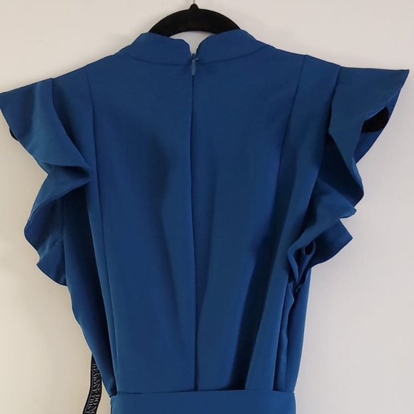 NEW NY&C jumpsuit blue size M NWT - Picture 3 of 5
